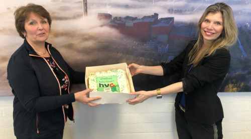 taart voor 50000ste scan