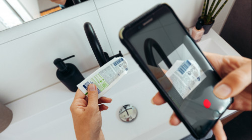 Scannen met de HVC-app