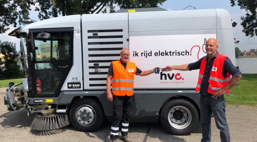 elektrische veegmachine