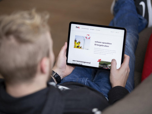 hvcgroep.nl op ipad