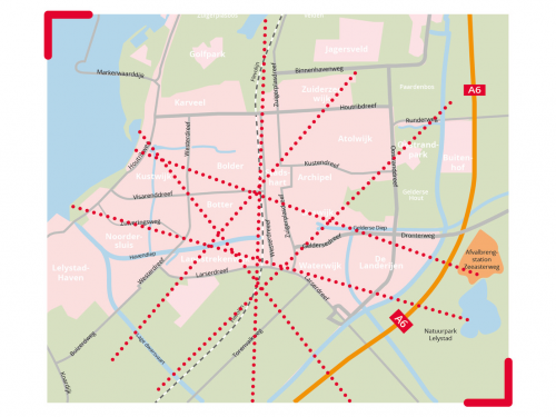 plattegrond onderzoek aardwarmte Lelystad