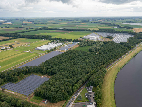 zonnepark Sunspace - luchtfoto
